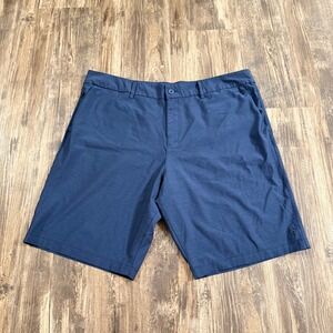 Hang Ten Mens Navy Hybrid Quick Dry Size 40 Micro Stripe A105A814PS Stretch